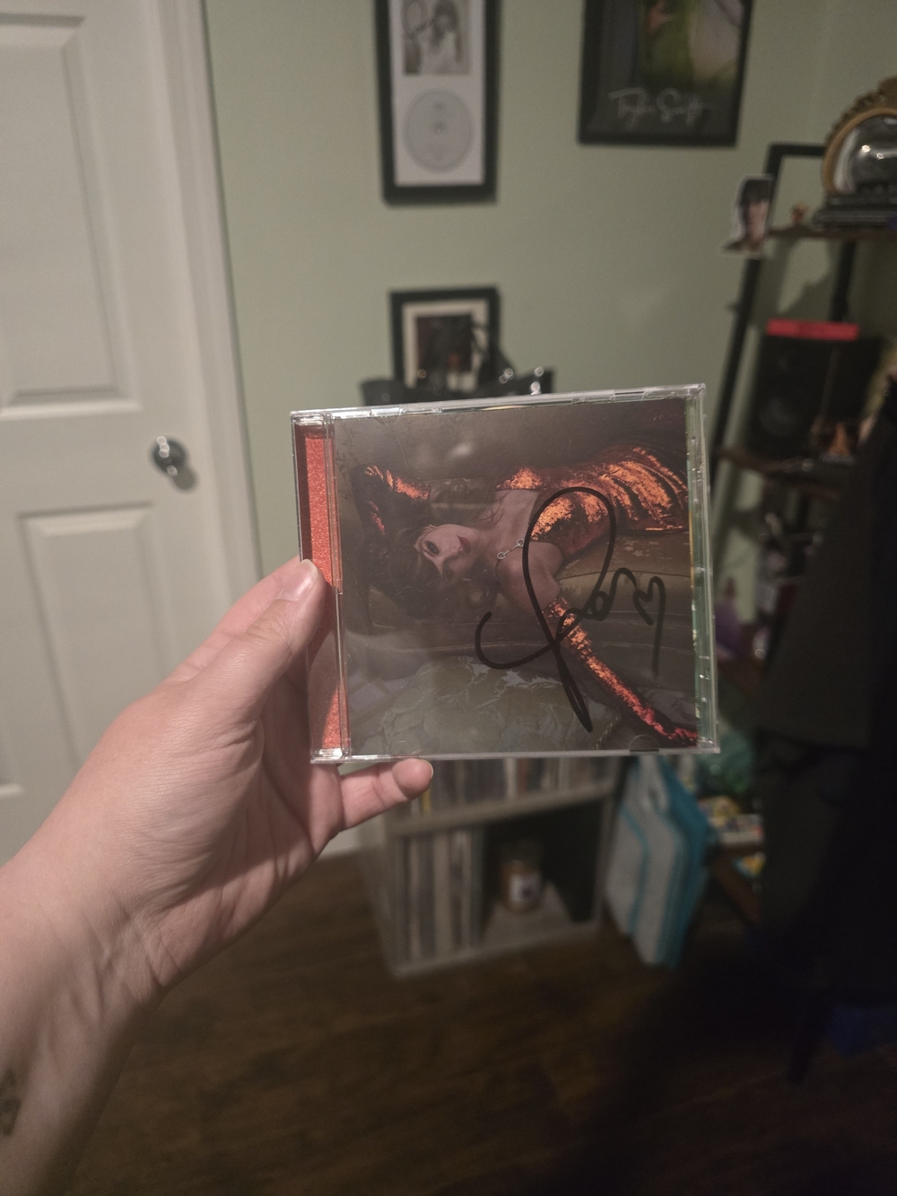 Taylor Swift | The Life Of A Showgirl CD Signed Variant 2